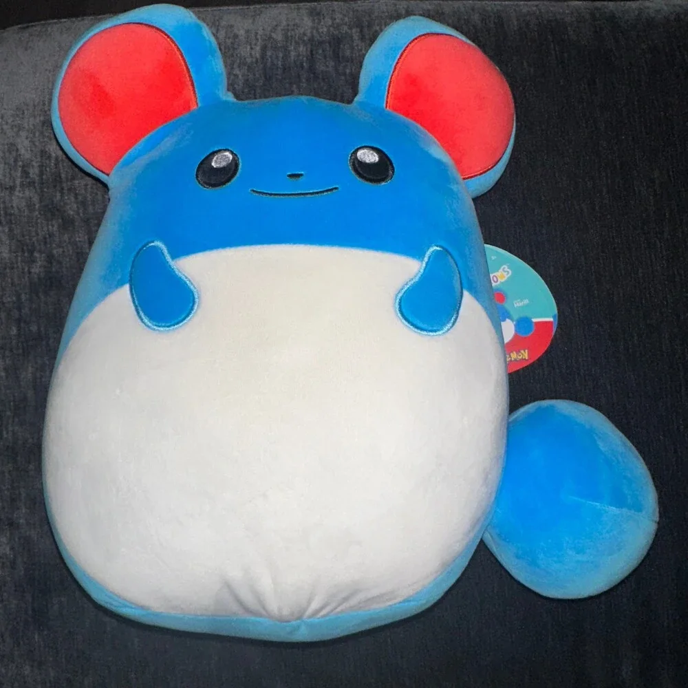 Pokémon Marill Squishmallows 10” Plush NWT Jazwares Kellytoy SQPK00053